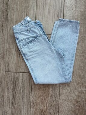 Closed Light Blue High-Rise Women's Jeans Made in Italy